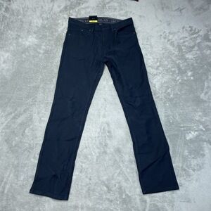 JACHS NY Men's 32x32 Straight Fit Navy Pants a2122